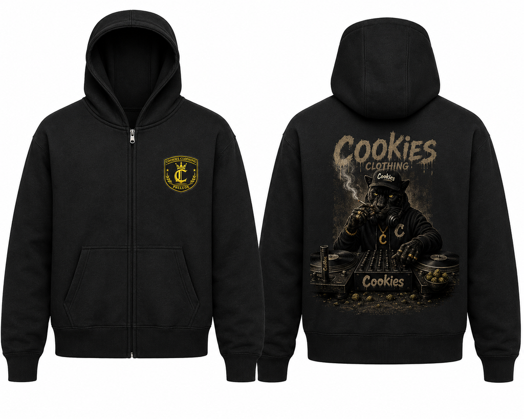 DJ Panther Zip Hoodie